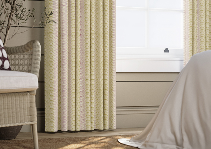 Land & Shore Fintra Stripe, Multi - Made to Measure Curtains - Image 5